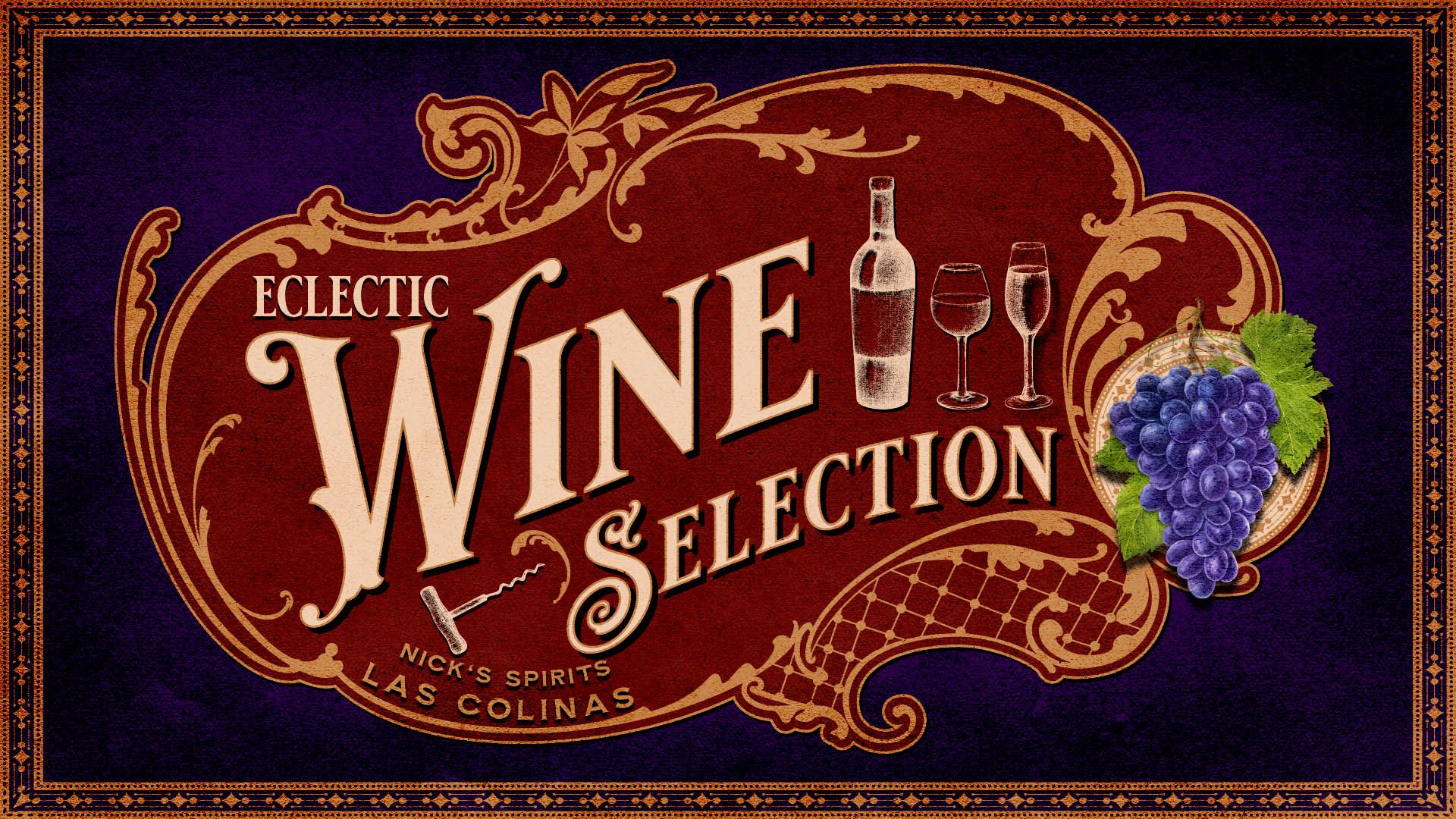 Eclectic Wine Selection by Nick's Spirits